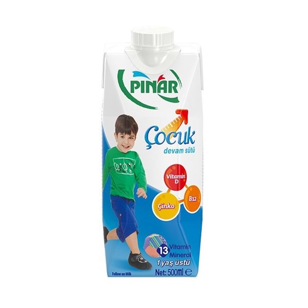 Pınar Süt 500 Ml Çocuk 1 Yaş Üstü
