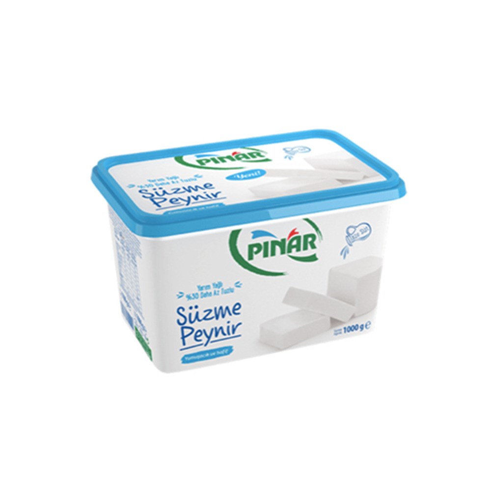 Pınar Süzme Peynir 1000 Gr Y.yağlı