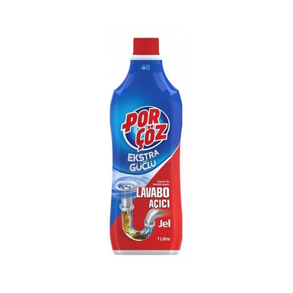 Porçöz 1 Lt Jel Lavabo Açıcı
