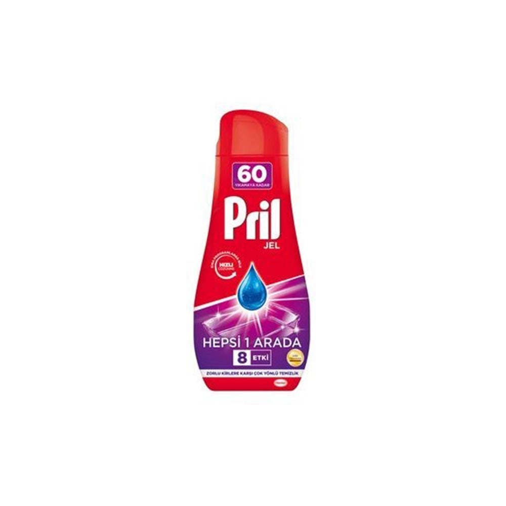 Pril Jel 60 Yıkama Hepsi 1arada 1.080 Lt Limonlu