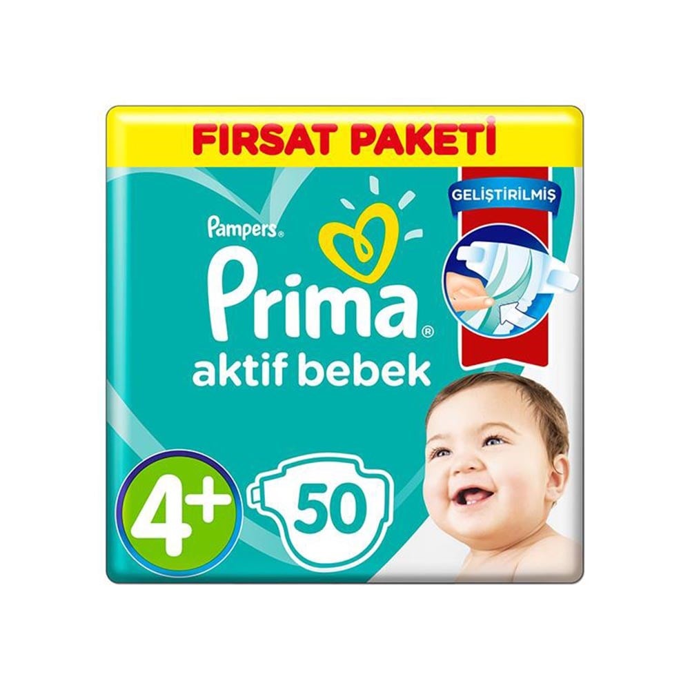Prima Fırsat Paketi 4+ Maxiplus 10-15 Kg 50 Adet