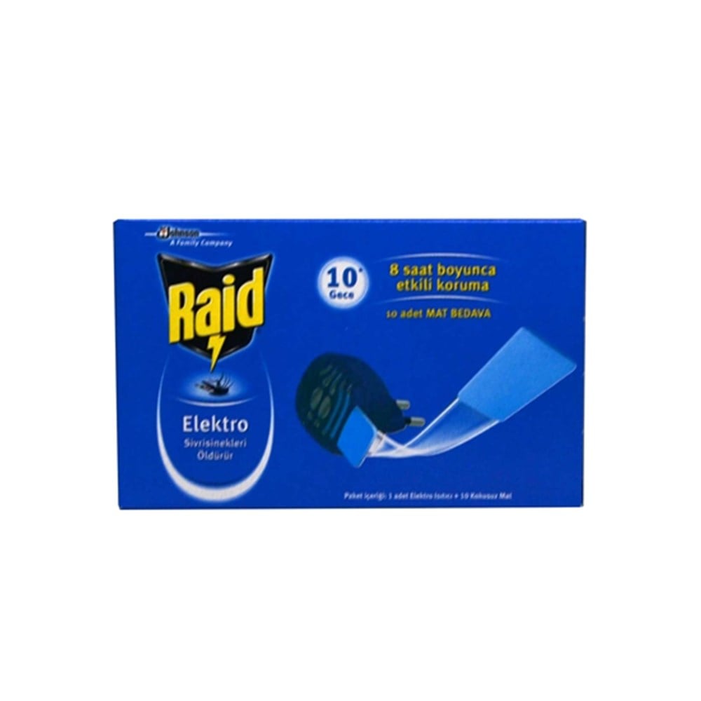 Raid Elektro Mat 10 Tablet Isıtıcı