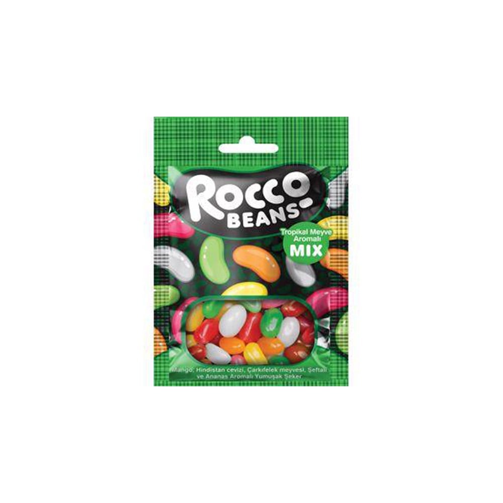 Rocco Beans Mix 40 Gr Tropikal Meyve