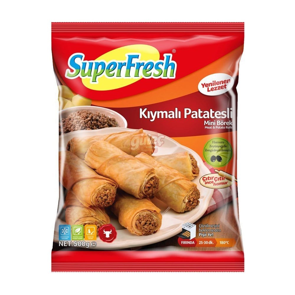 S.fresh Don.börek Kıymalı Patatesli 500 Gr