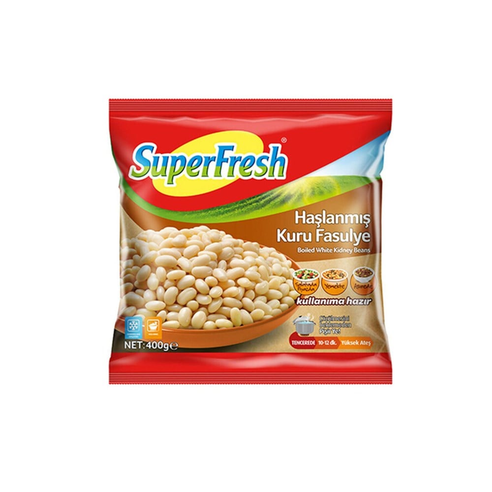 S.fresh Don.haşlanmış Kuru Fasülye 400 Gr