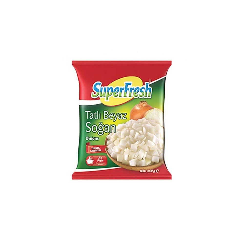 S.fresh Don.tatlı Beyaz Soğan Küp 450 Gr