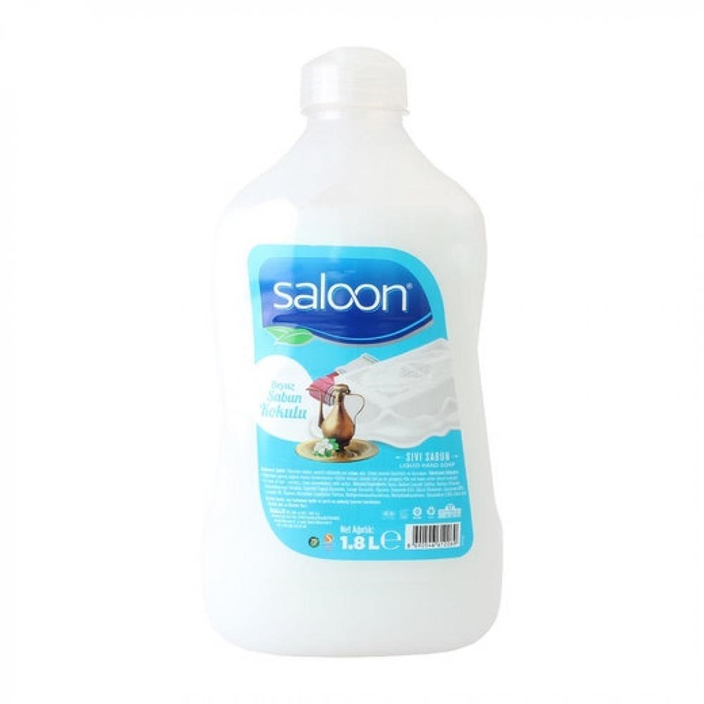 Saloon Sıvı El Sabunu 1,8 Lt Beyaz Sabun Kokulu