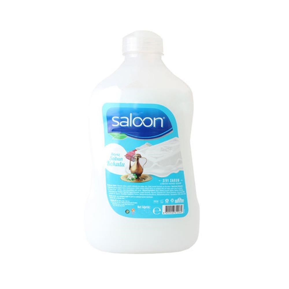 Saloon Sıvı El Sabunu 3,6 Lt Beyaz Sabun Kokulu