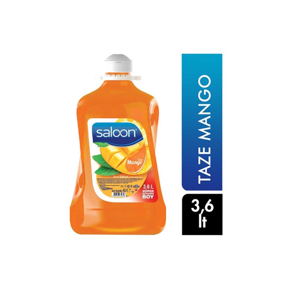 Saloon Sıvı El Sabunu 3,6 Lt Mango