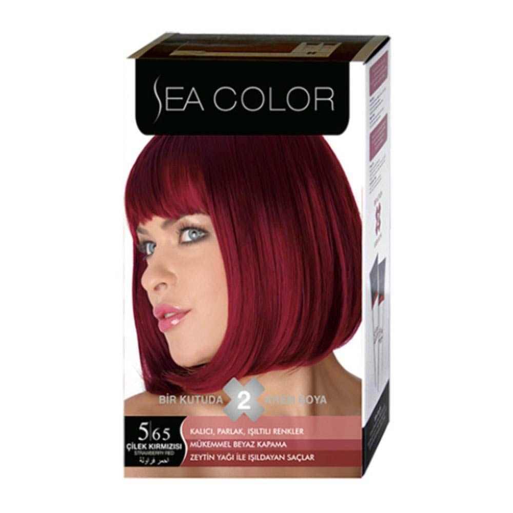 Sea Color Boya 5/65 Çilek Kırmızı