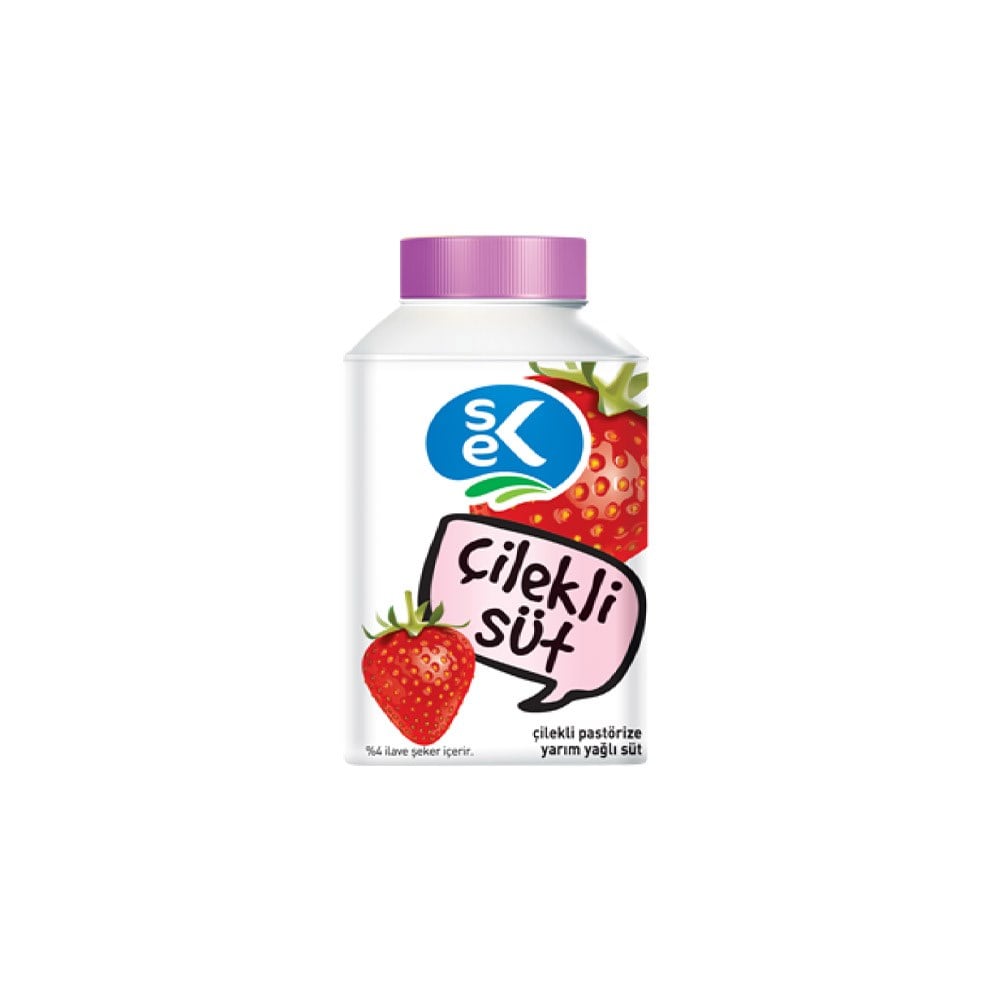 Sek Süt 200 Ml Çilekli