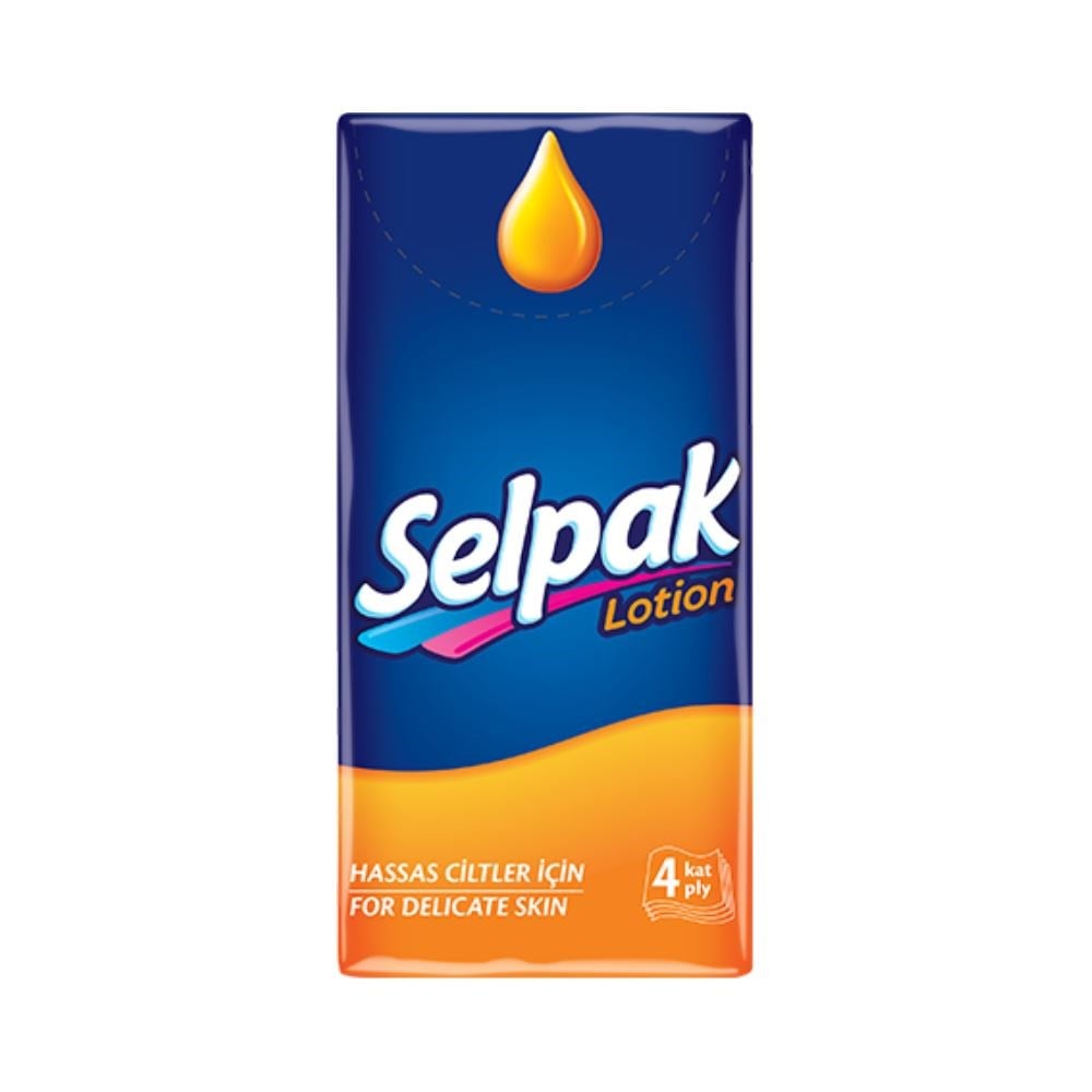 Selpak Mendil Tekli Sensitive Losyonlu