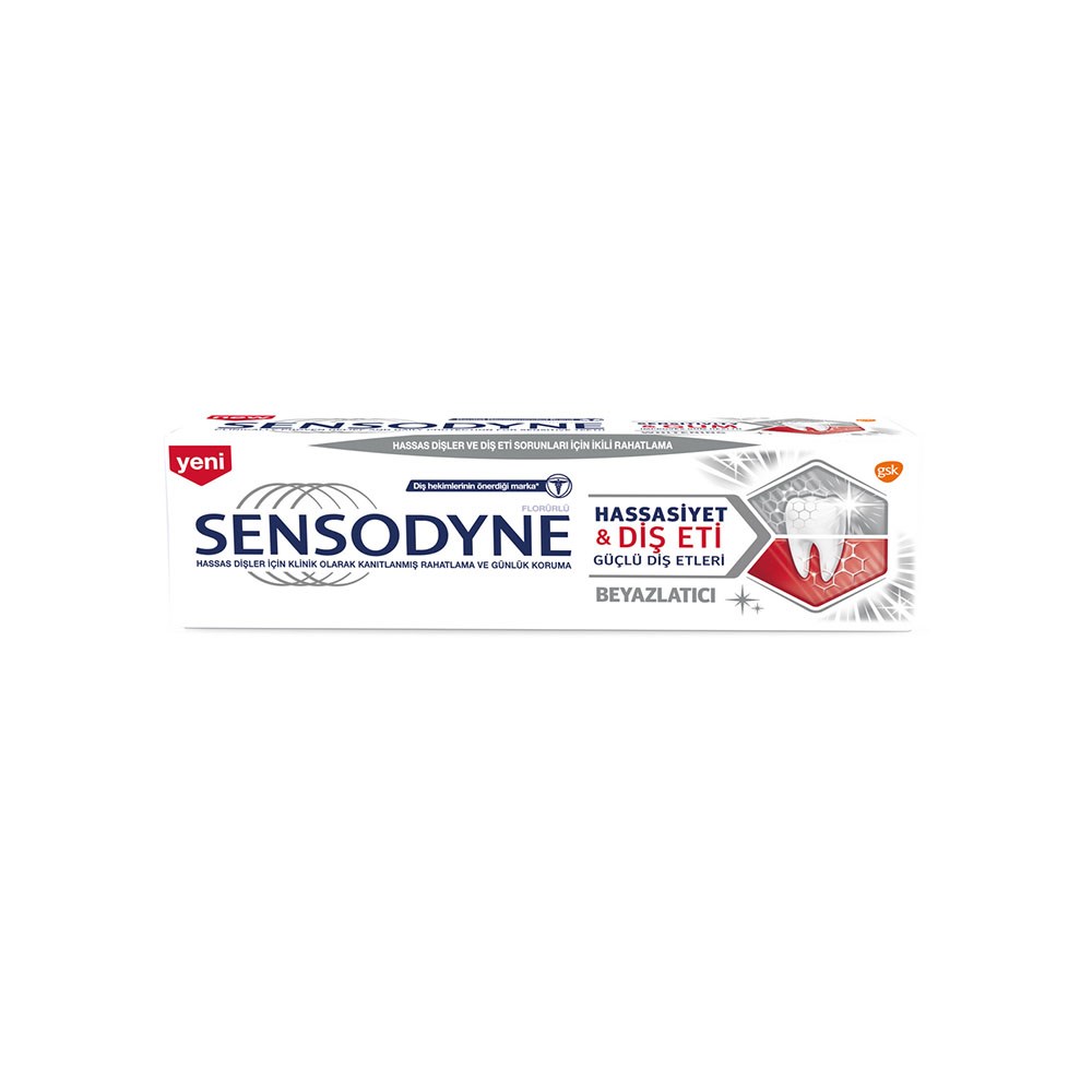 Sensodyne 75 Ml Hassasiyet & Diş Eti Beyazlatıcı