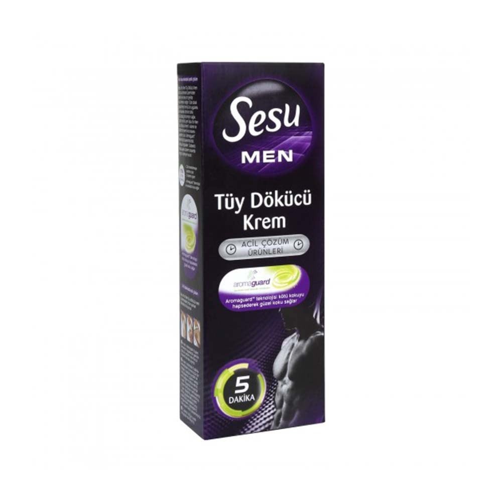 Sesu Tüy Dökücü Krem 100 Ml Men Hassas