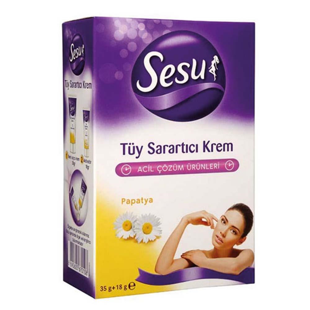 Sesu Tüy Sarartıcı Krem 35 Gr