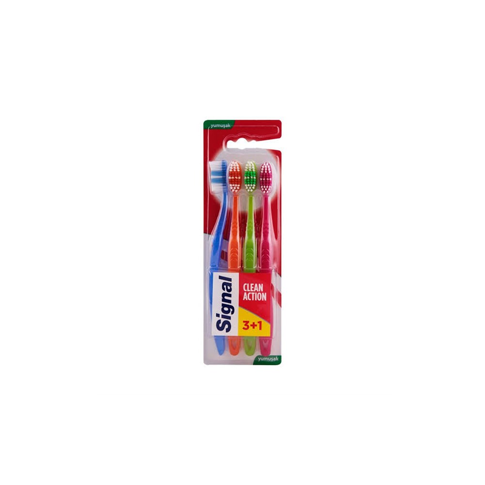 Signal Fırça Clean Actıon 3+1