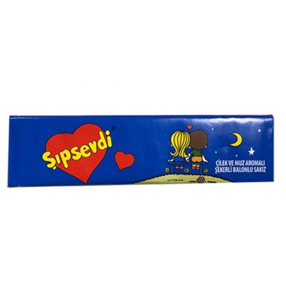 Şıpsevdi Sakız Stick 25 Gr Çilek-muz