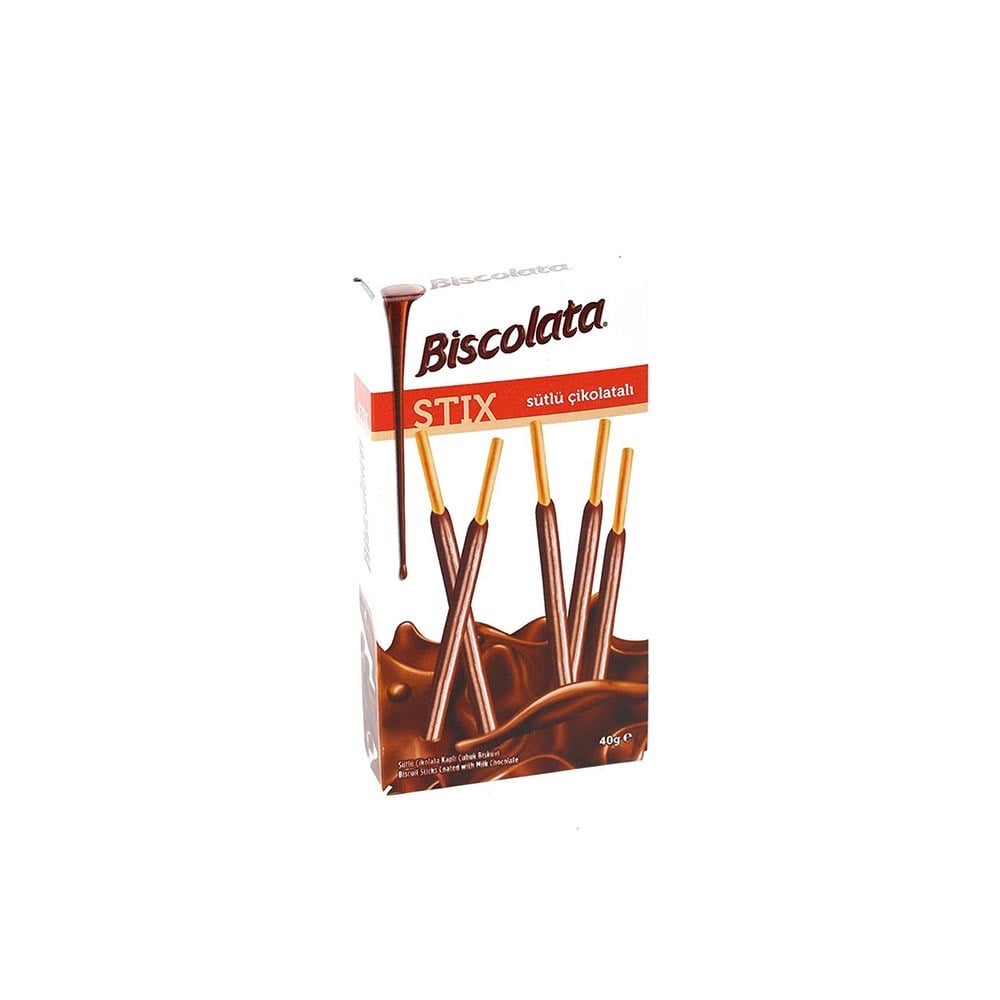 Şölen Biscolata Stix 40 Gr Sütli Çikolatalı