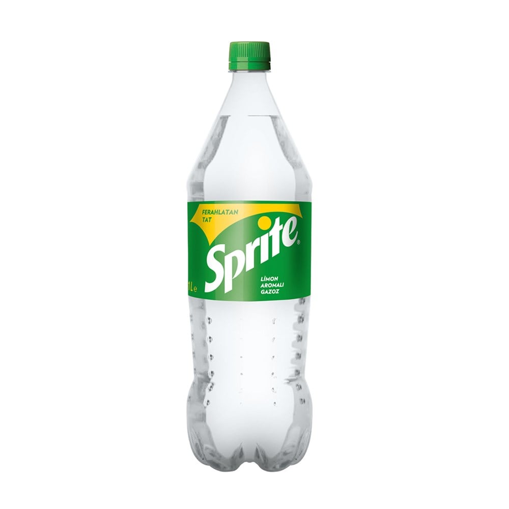 Sprite Gazoz 1 Lt Limon Aromalı