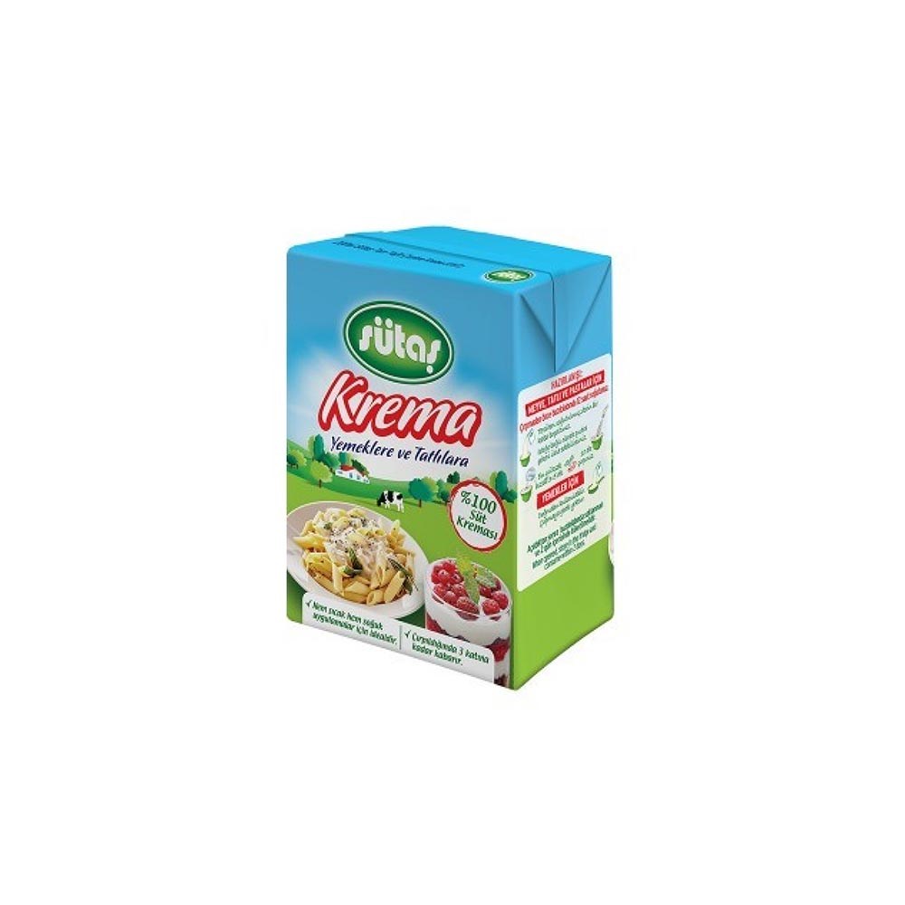 Sütaş Krema 200 Ml Yemeklere Ve Soslara