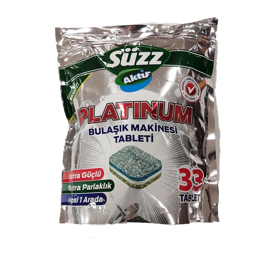 Süzz Aktif Tablet Platınum 33 Adet Bg