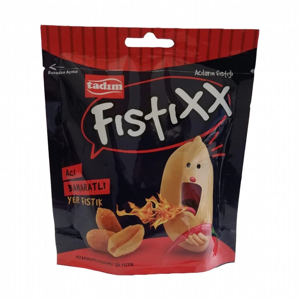 Tadım Fıstıxx Yer Fıstığı Acı Baharatlı 75 Gr