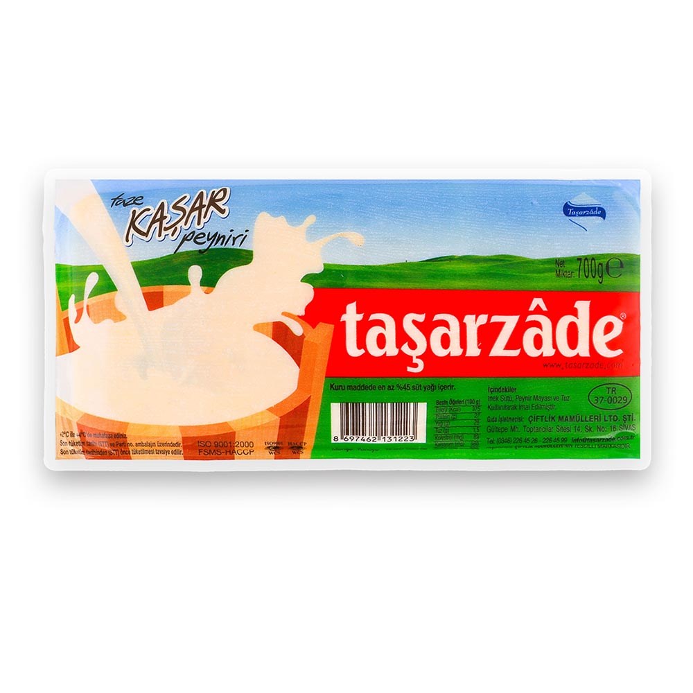 Taşarzade Kaşar Peyniri 700 Gr