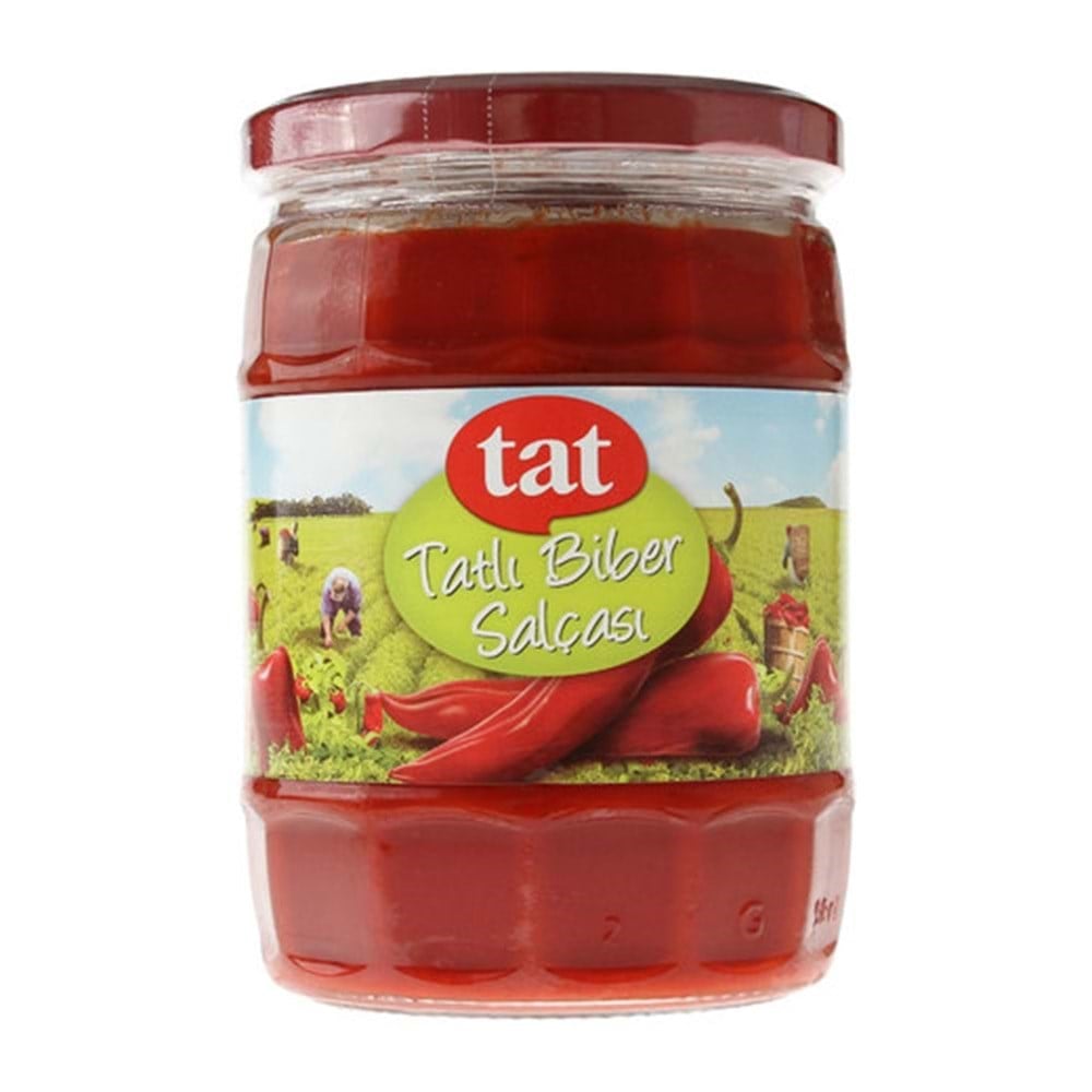 Tat Biber Salçası 550 Gr Tatlı