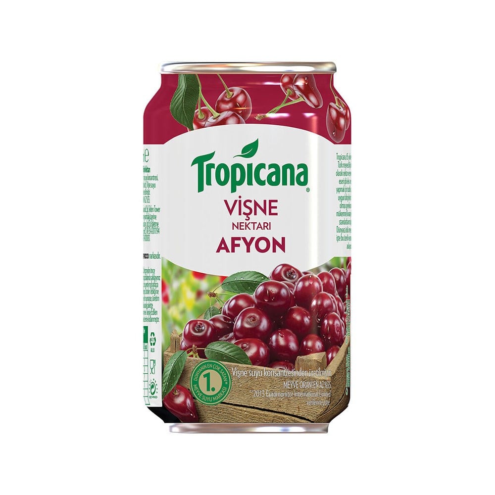 Tropicana 330 Ml Kutu Vişne