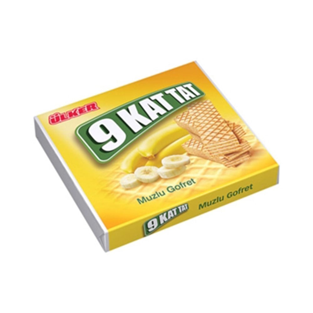 Ülker 9 Kat Tat Gofret 39 Gr Muzlu