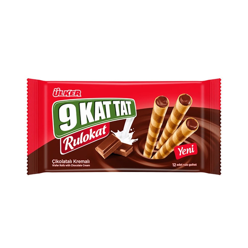 Ülker 9 Kat Tat Rulokat 42 Gr Çikolatalı