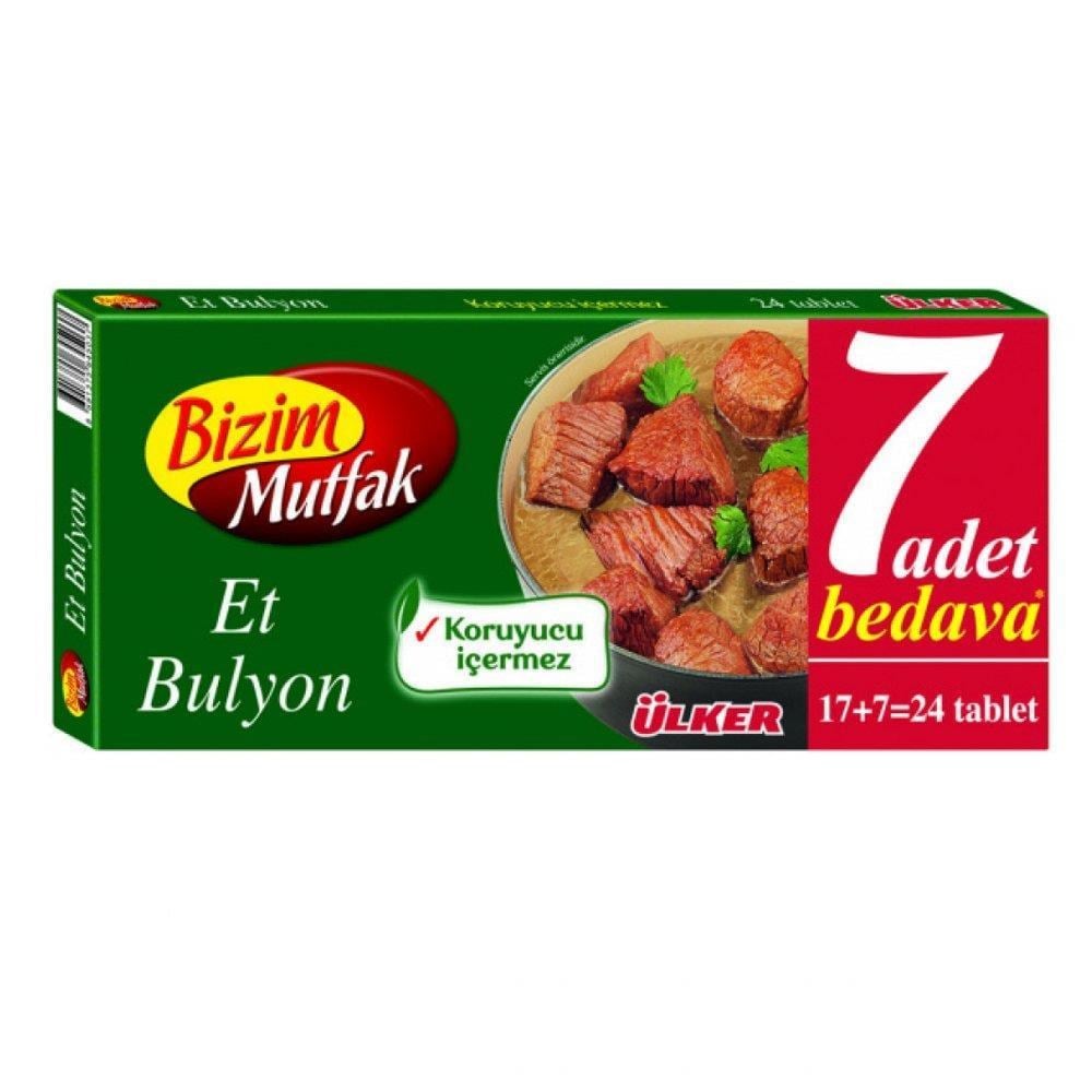 Ülker Bizim Bulyon 240 Gr Et Suyu 24 Tablet