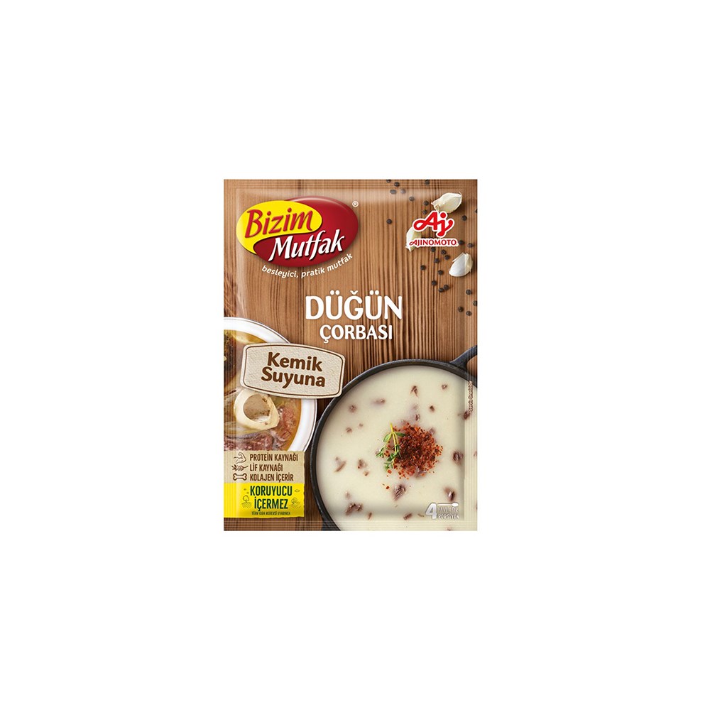 Ülker Bizim Çorba Kemik Suy. 73 Gr Düğün