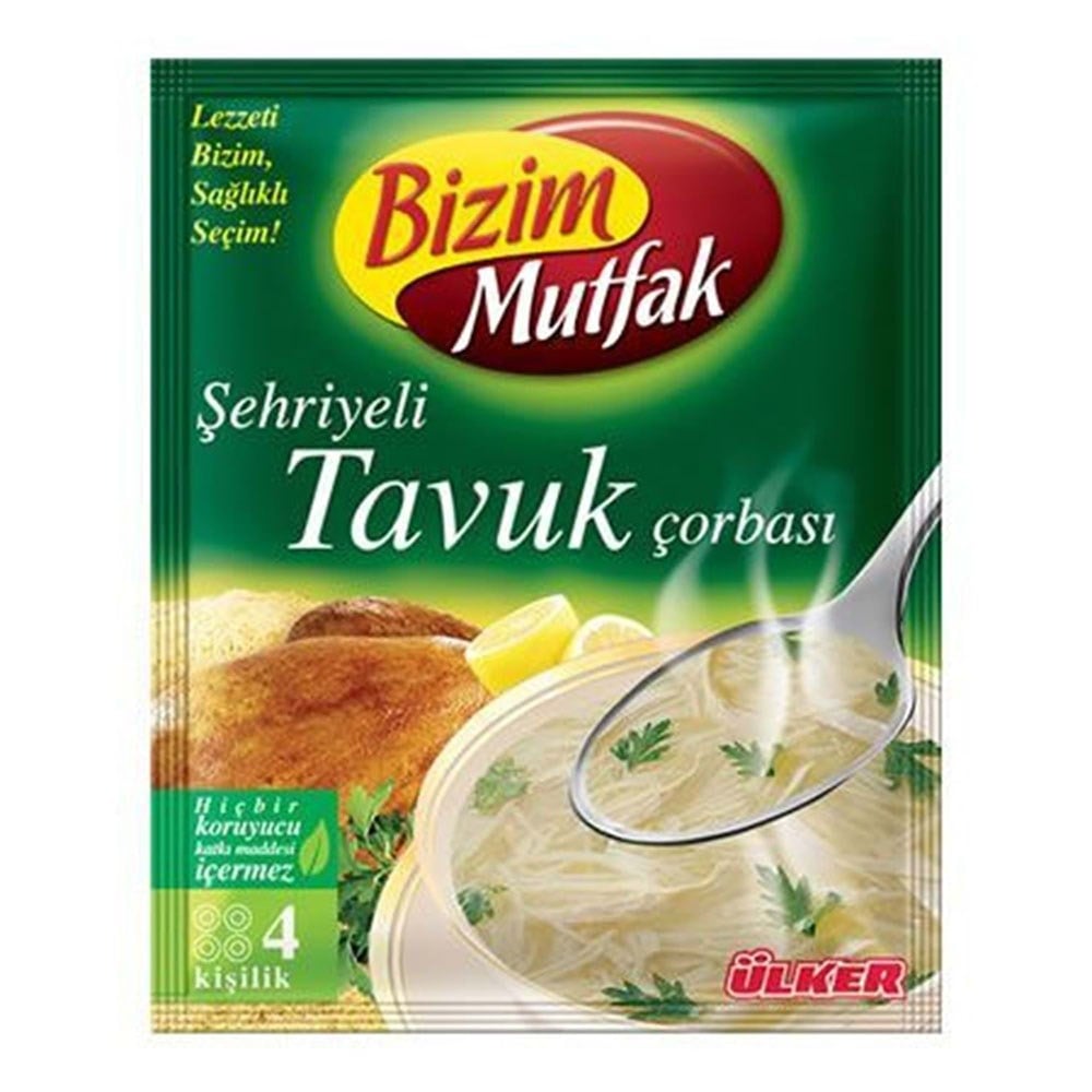 Ülker Bizim Çorba Klasik 58 Gr Ş.tavuk