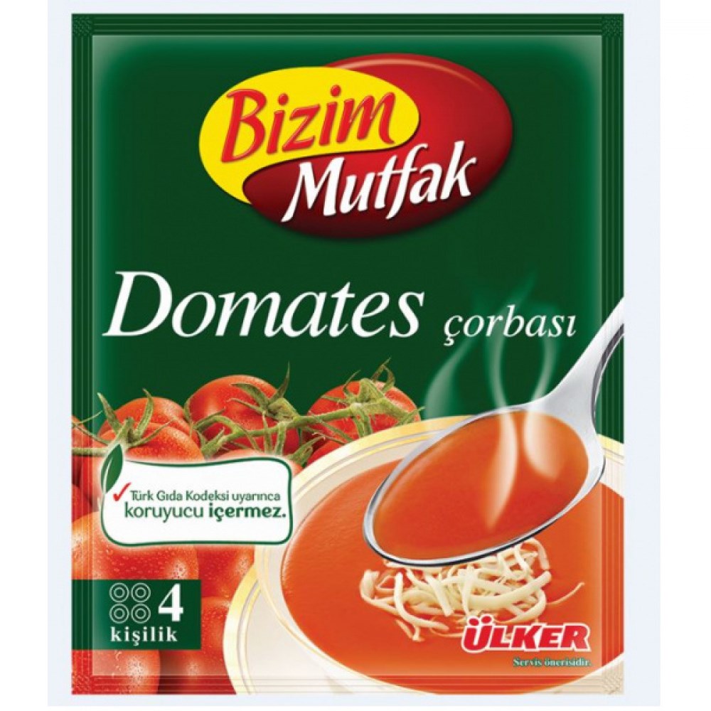 Ülker Bizim Çorba Klasik 65 Gr Domates