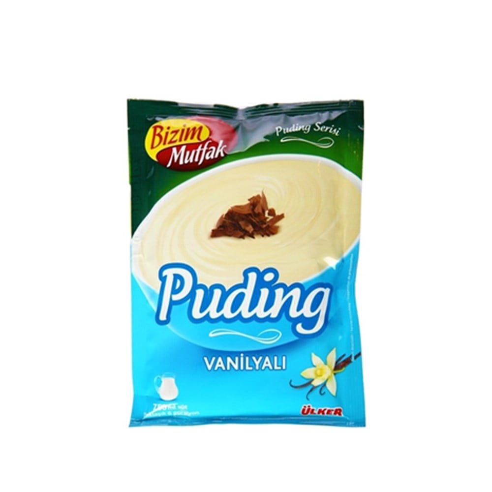 Ülker Bizim Toz Puding 125 Gr Vanilyalı