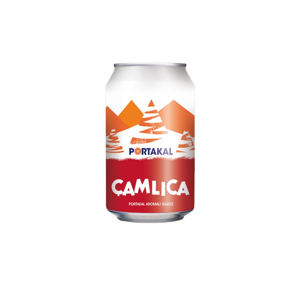 Ülker Çamlıca 330 Ml Gazoz Portakallı