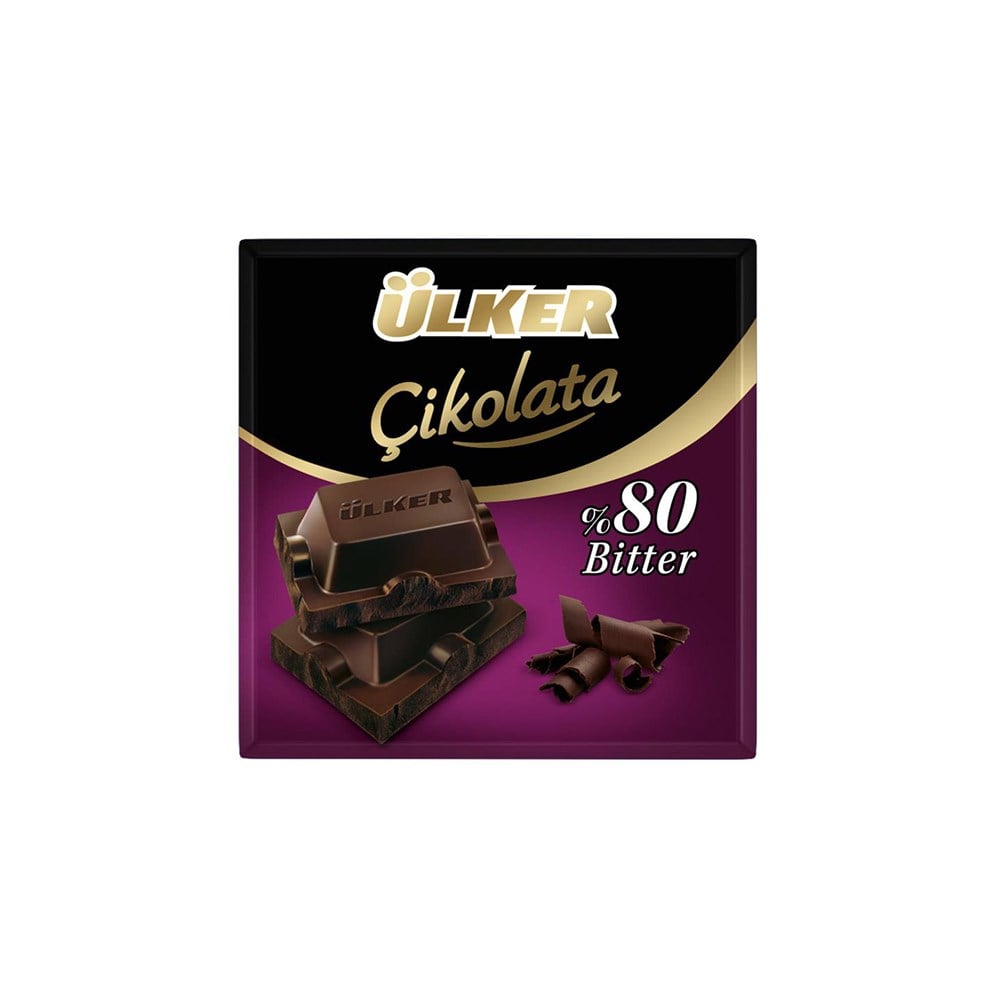 Ülker Çik.kare 60 Gr Bitter %80