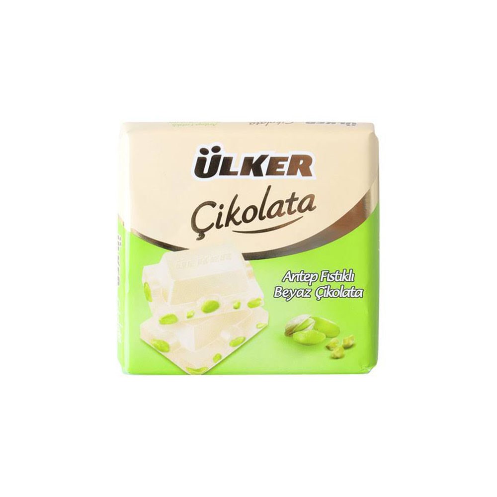 Ülker Çik.kare 65 Gr Antep Fıstıklı Beyaz