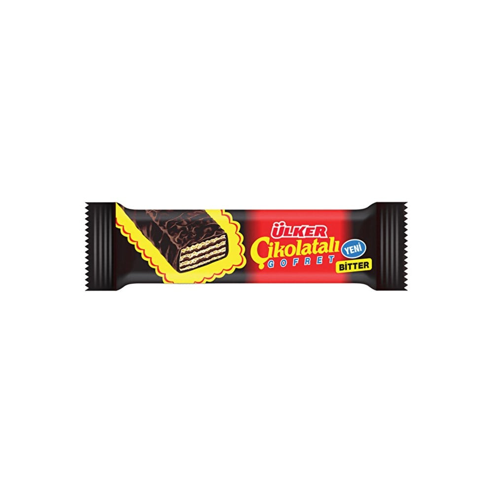 Ülker Çikolatalı Gofret 36 Gr Bitter