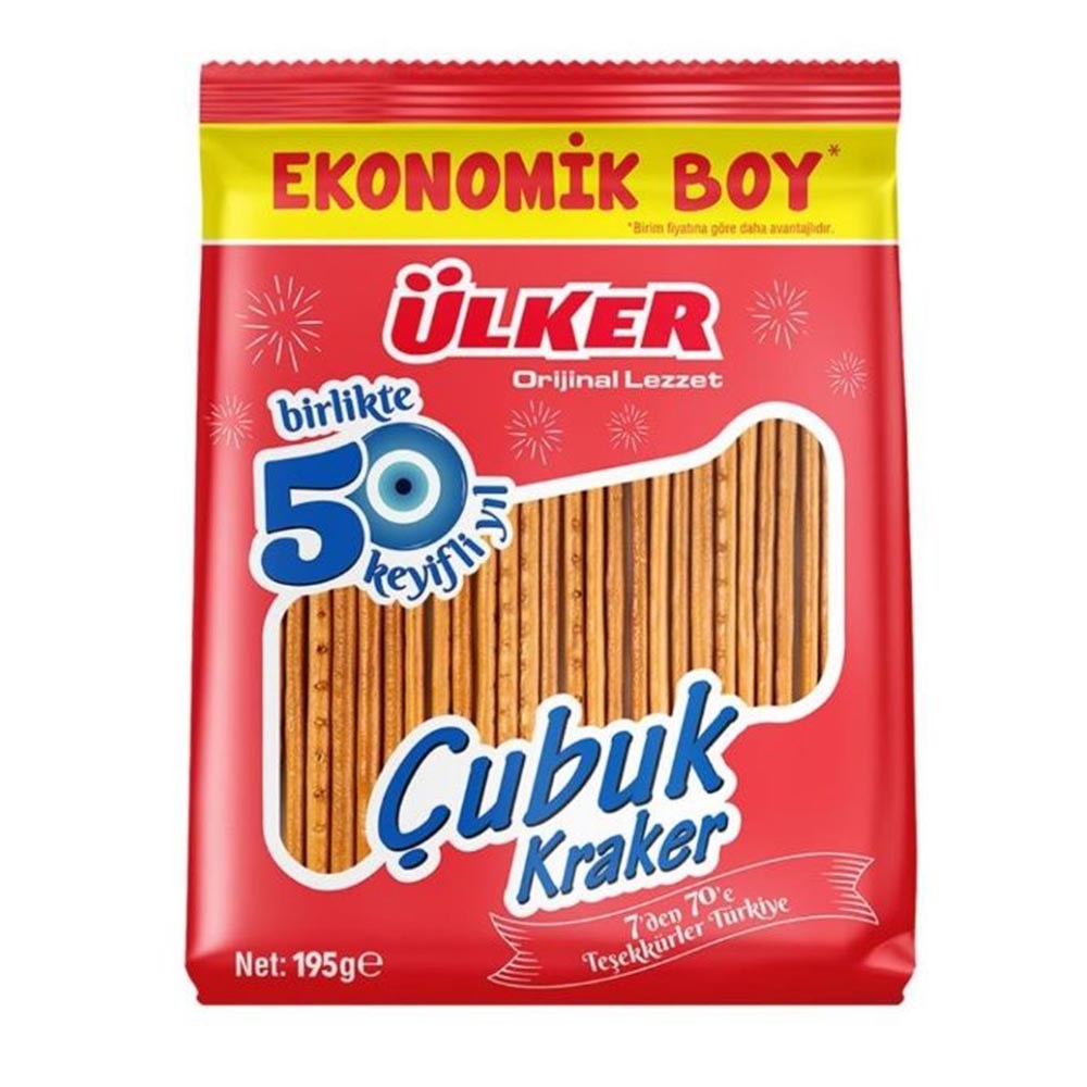 Ülker Çubuk Kraker 195 Gr Eko Paket