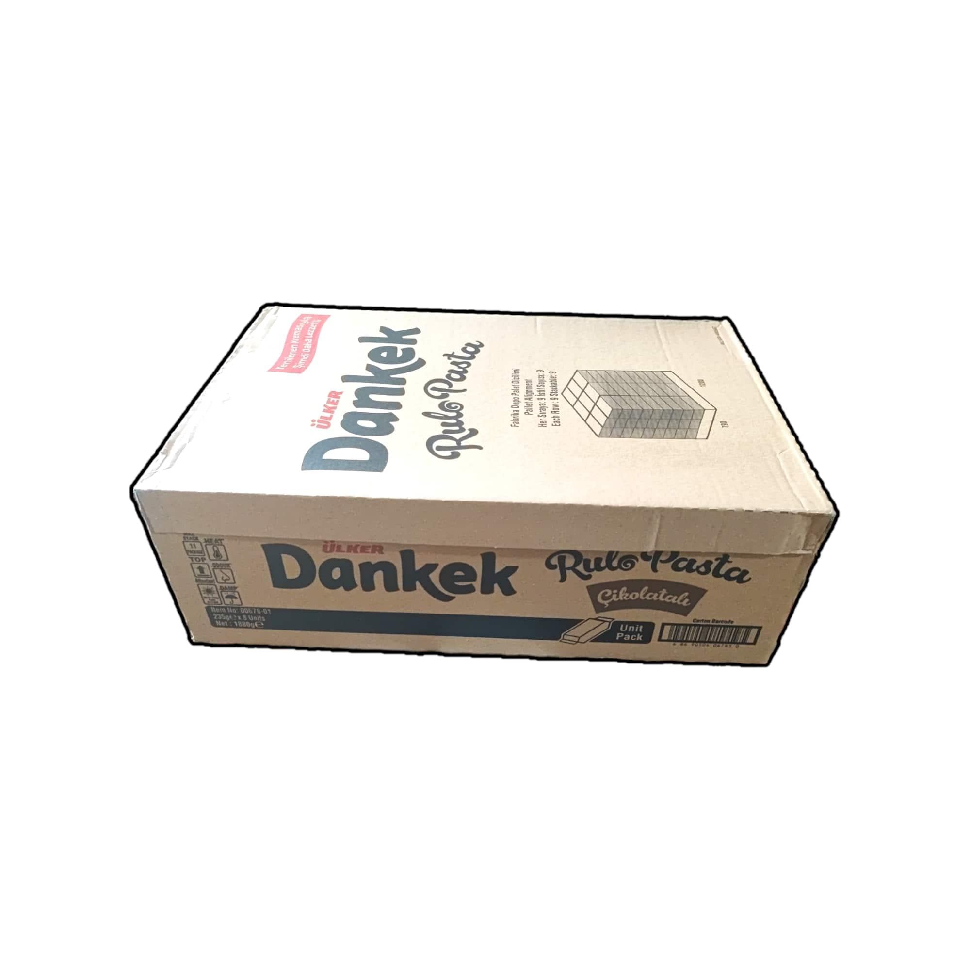 Ülker Dankek Rulo Pasta 235 Gr Çikolatalı