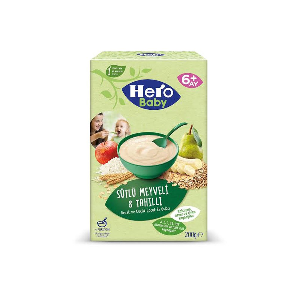 Ülker H.baby 200 Gr Sütlü 8 Tahıllı Meyveli
