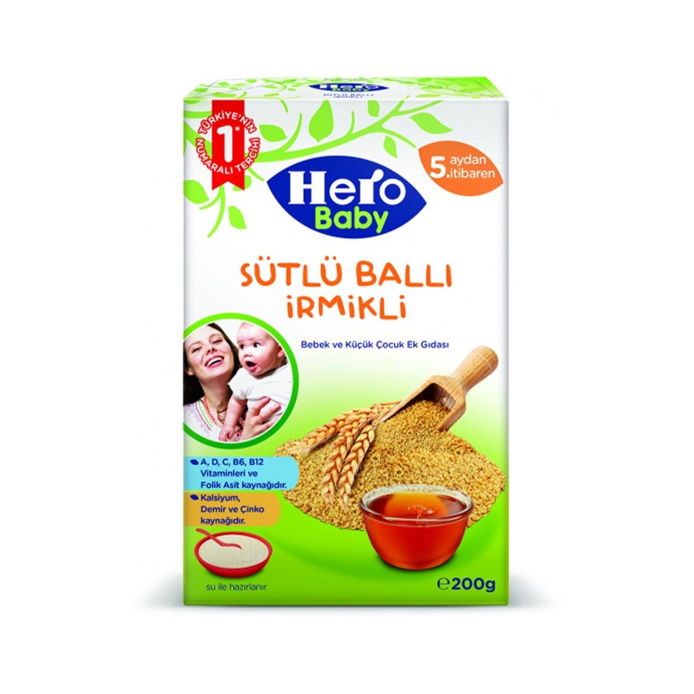 Ülker H.baby 200 Gr Sütlü Ballı İrmikli