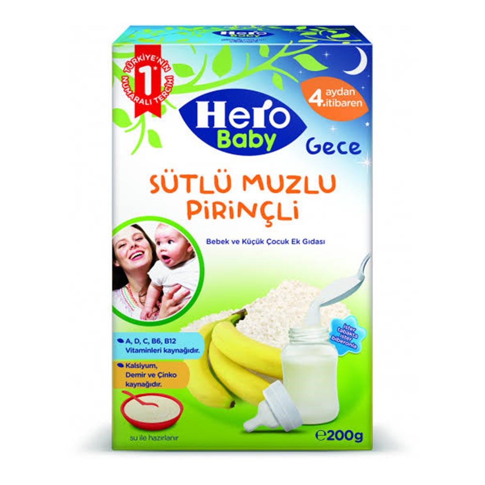Ülker H.baby 200 Gr Sütlü Muzlu Pirinçli