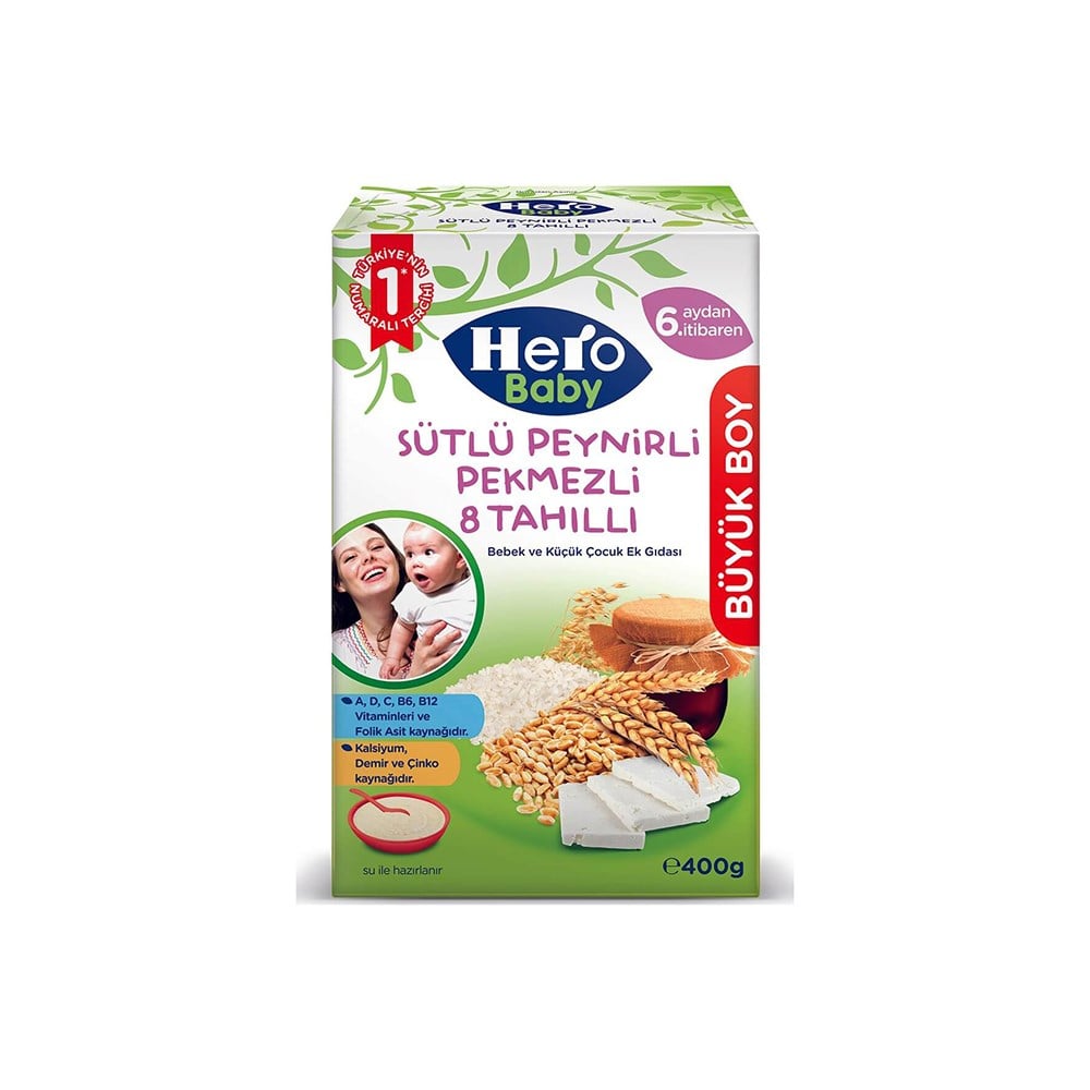 Ülker H.baby 400 Gr Sütlü P.pek.8 Tahıllı