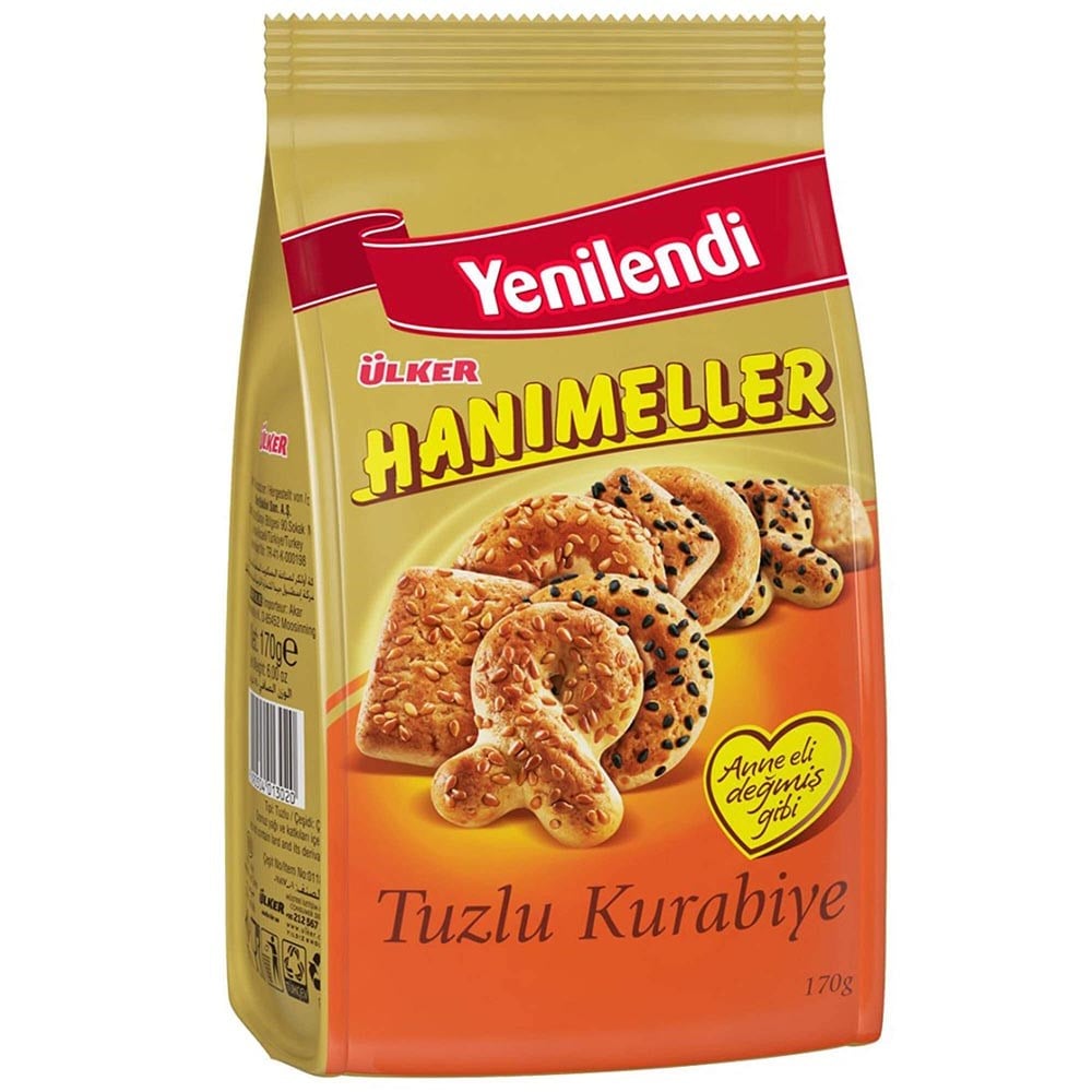 Ülker Hanımeller Poşet 150 Gr Tuzlu Kurabiye