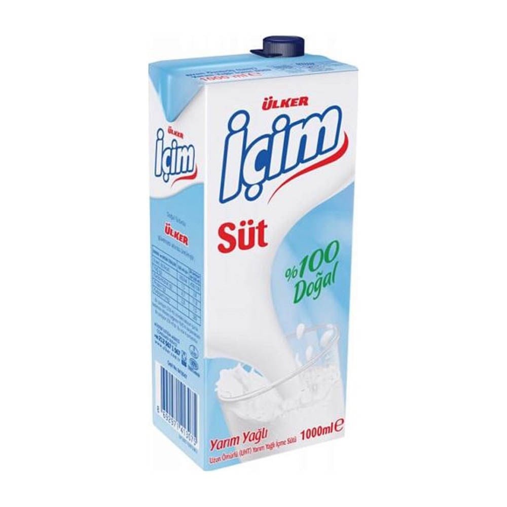 Ülker İçim Süt 1 Lt Y.yağlı
