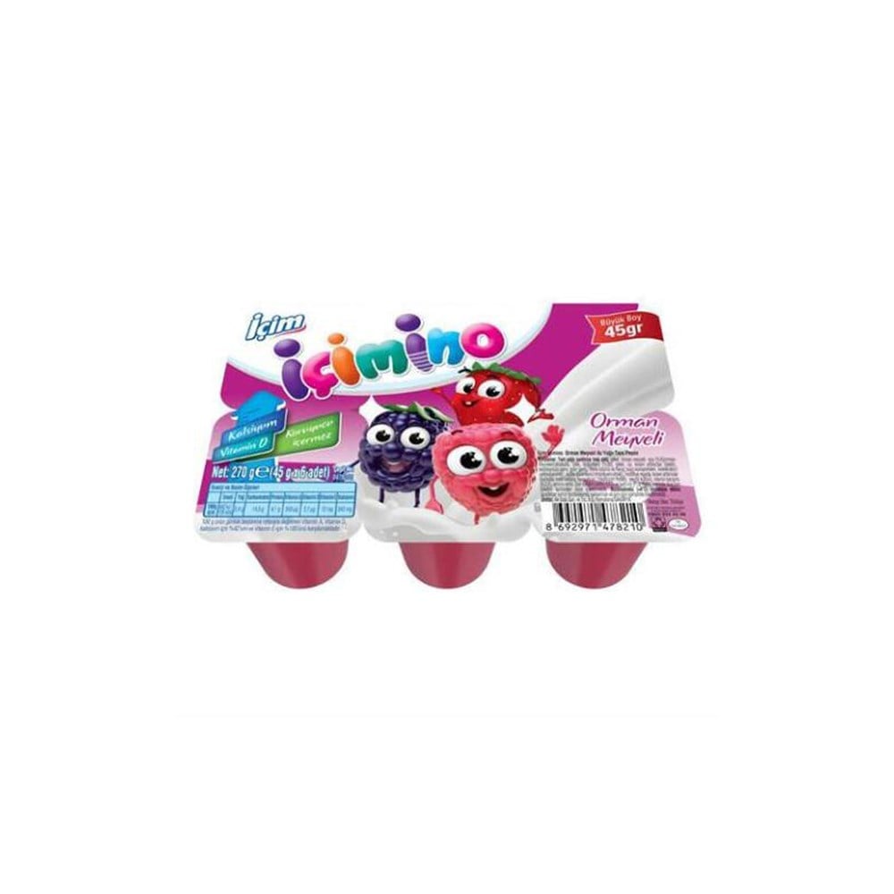 Ülker İçimino 270 Gr 6*45 Gr O.meyveli