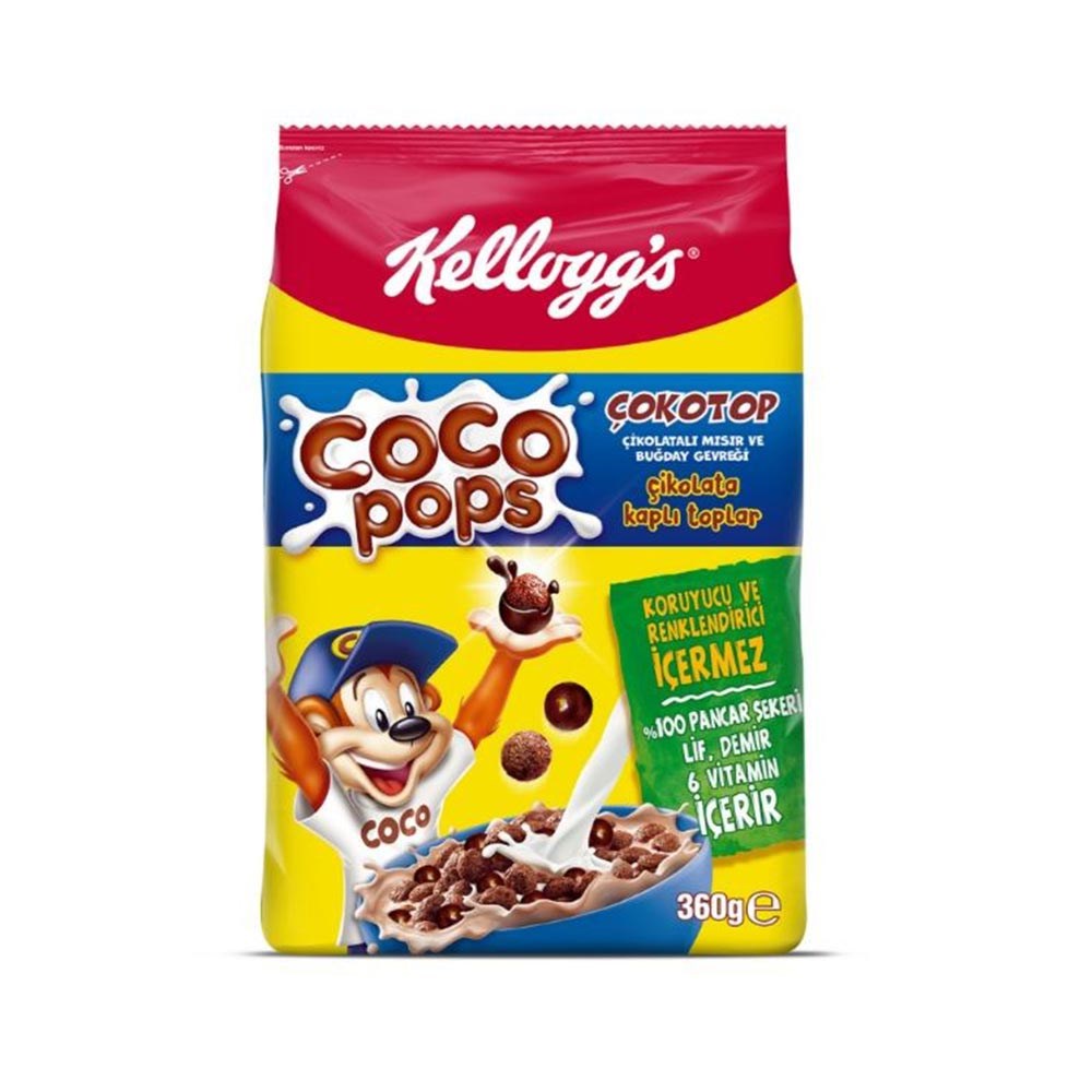 Ülker K.coco Pops Mocns Stars Mısır Gevreği 360 Gr